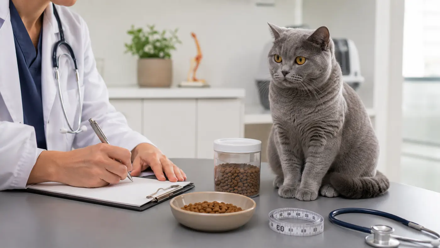 Alimentation du British Shorthair : poids, reins et coeur - alimentation chat british shorthair suivi veterinaire