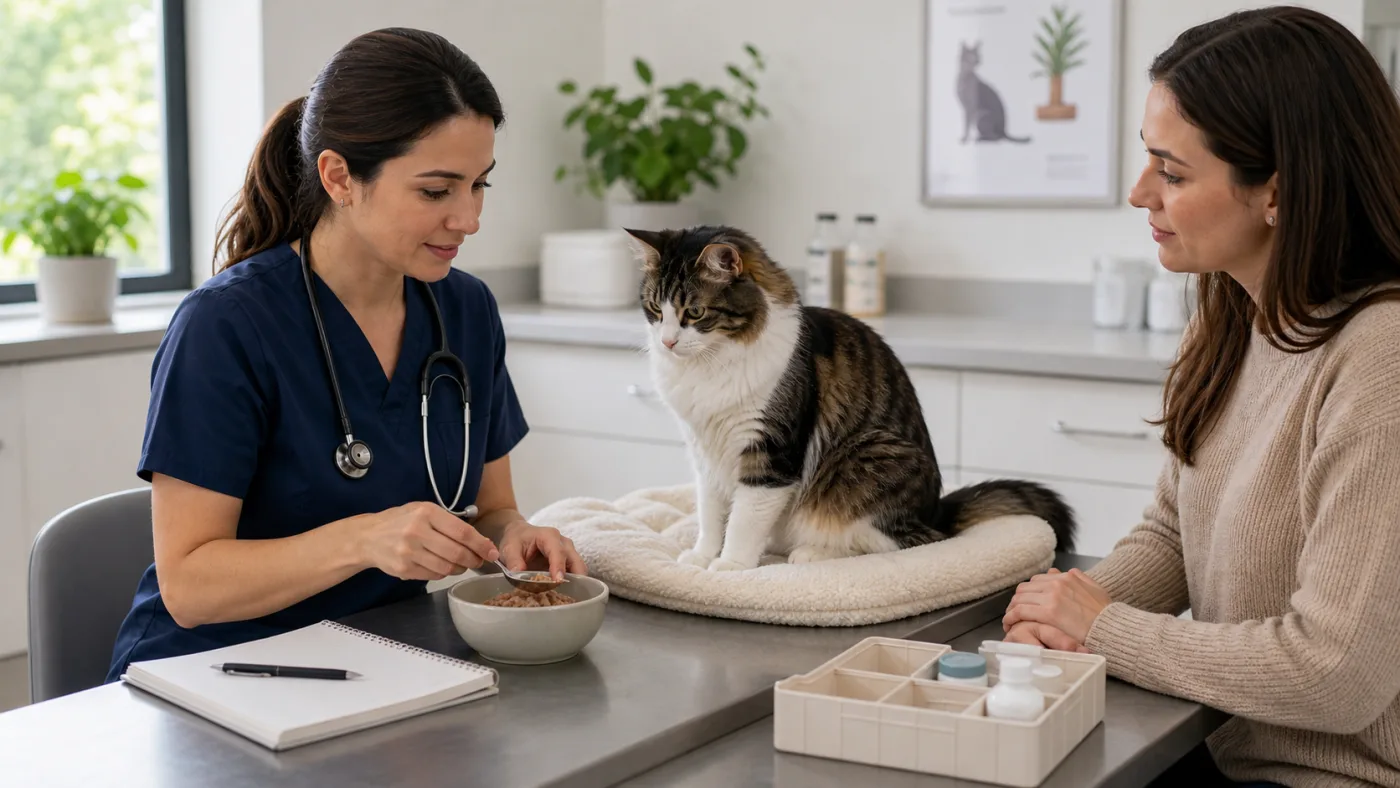Alimentation du chat atteint de cancer : appétit, poids et soutien - alimentation chat cancer soutien veterinaire