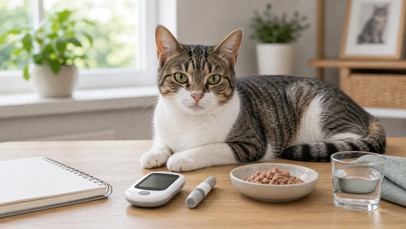 Alimentation du chat diabétique : pâtée, glucides et sécurité - alimentation chat diabetique surveillance glycemie