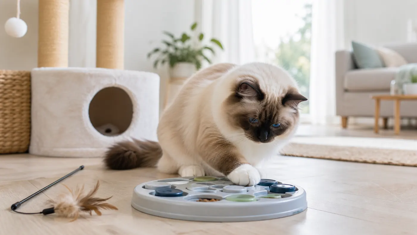 Alimentation du Sacré de Birmanie : poids, urines et pelage - alimentation chat sacre birmanie enrichissement poids