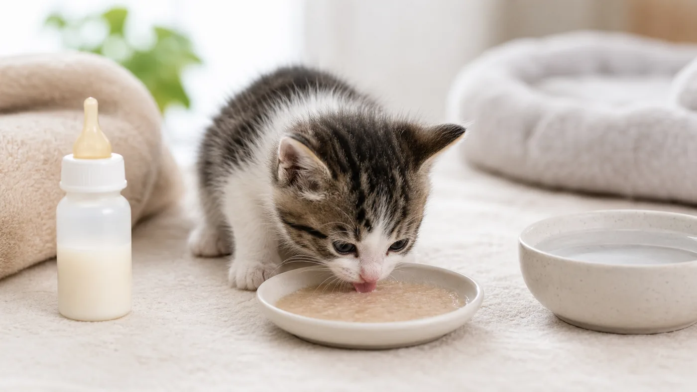 Alimentation du chaton orphelin : lait, chaleur et sevrage - alimentation chaton orphelin sevrage progressif