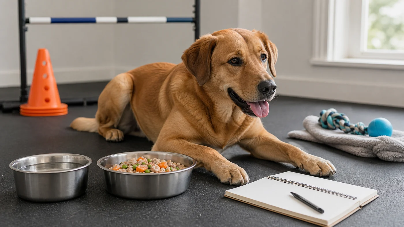 Alimentation du chien de sport et de travail : guide complet - alimentation chien sport travail recuperation