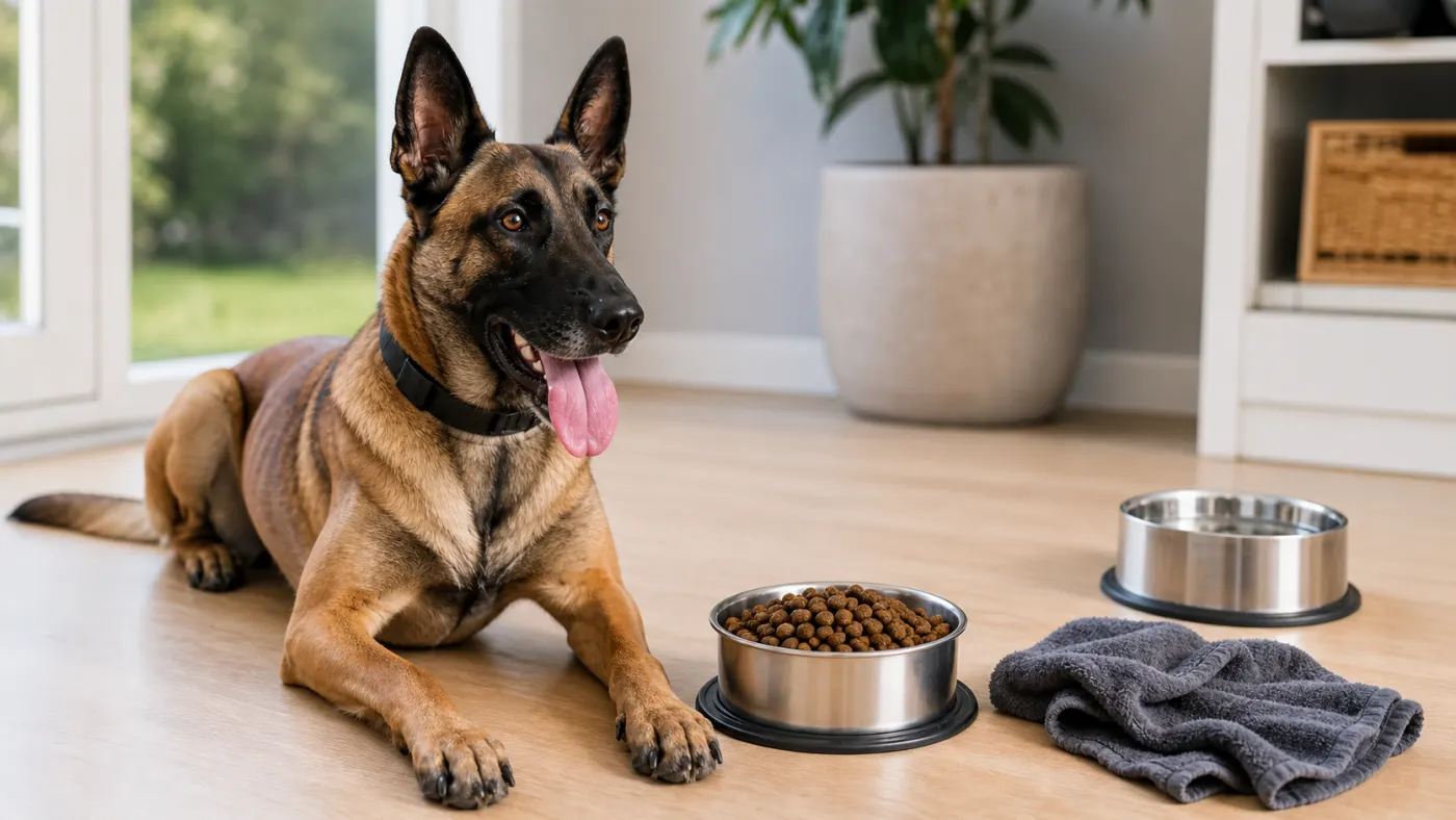 Alimentation du Malinois : énergie, muscle, digestion et récupération - alimentation malinois recuperation
