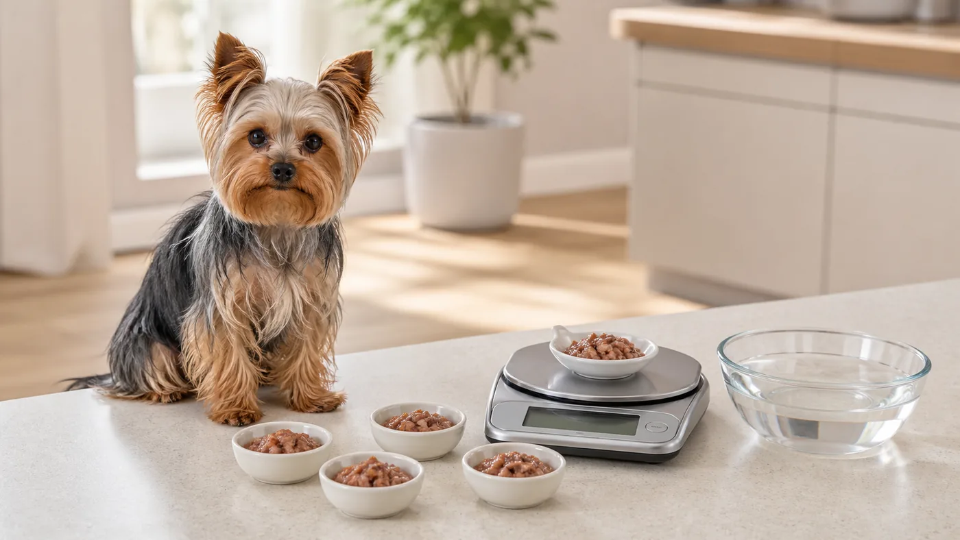 Alimentation du Yorkshire Terrier : petits repas, dents et pancréas - alimentation yorkshire terrier petits repas