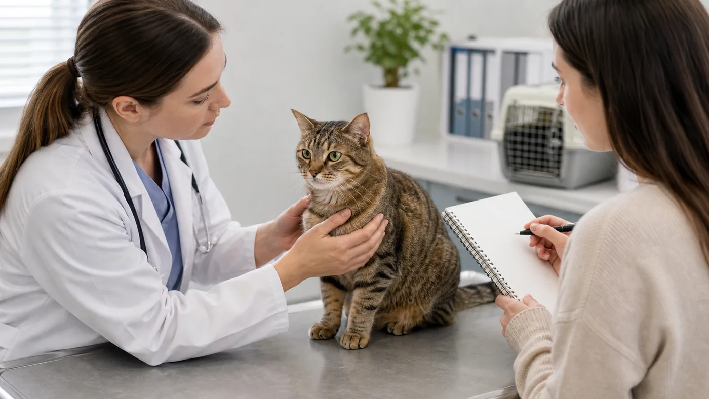 Chat qui ne mange plus : lipidose hépatique, urgence et solutions - anorexie chat consultation