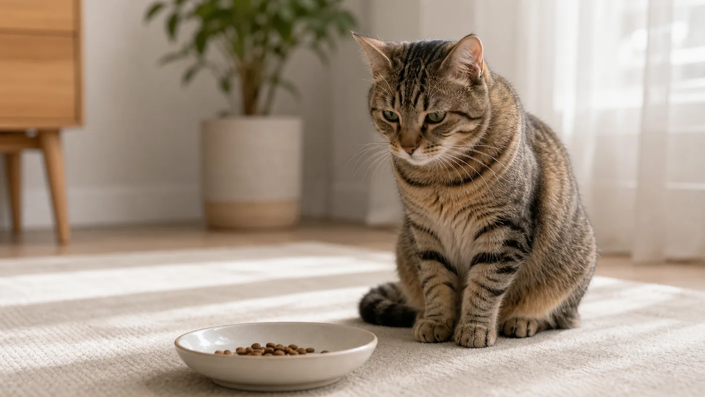 Chat qui ne mange plus : lipidose hépatique, urgence et solutions - anorexie chat gamelle refus