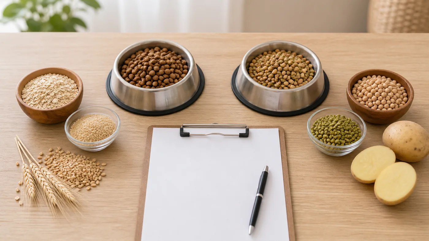 Céréales dans les croquettes : faut-il les éviter ? - cereales croquettes grain free