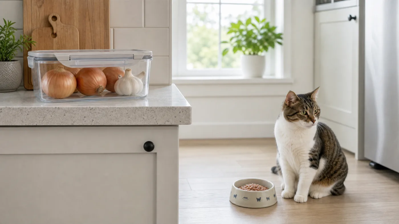 10 aliments toxiques pour le chat : ce qu’il faut éviter