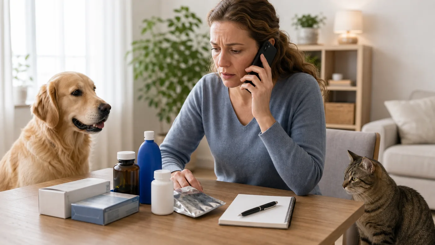 10 symptômes d’intoxication chez le chien et le chat à ne pas ignorer
